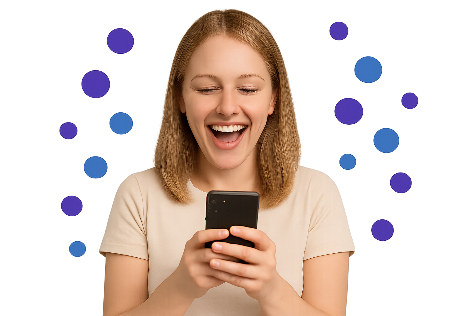 Person managing finances on a smartphone.